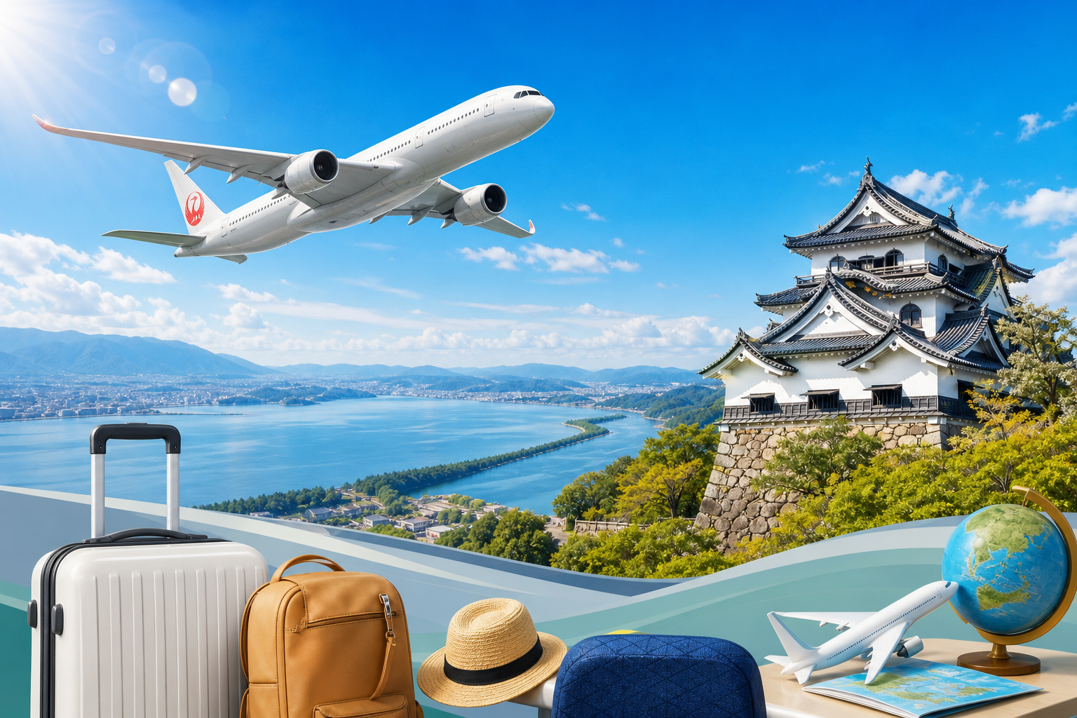 JAL 滋賀県行きのおトクな航空券はある?