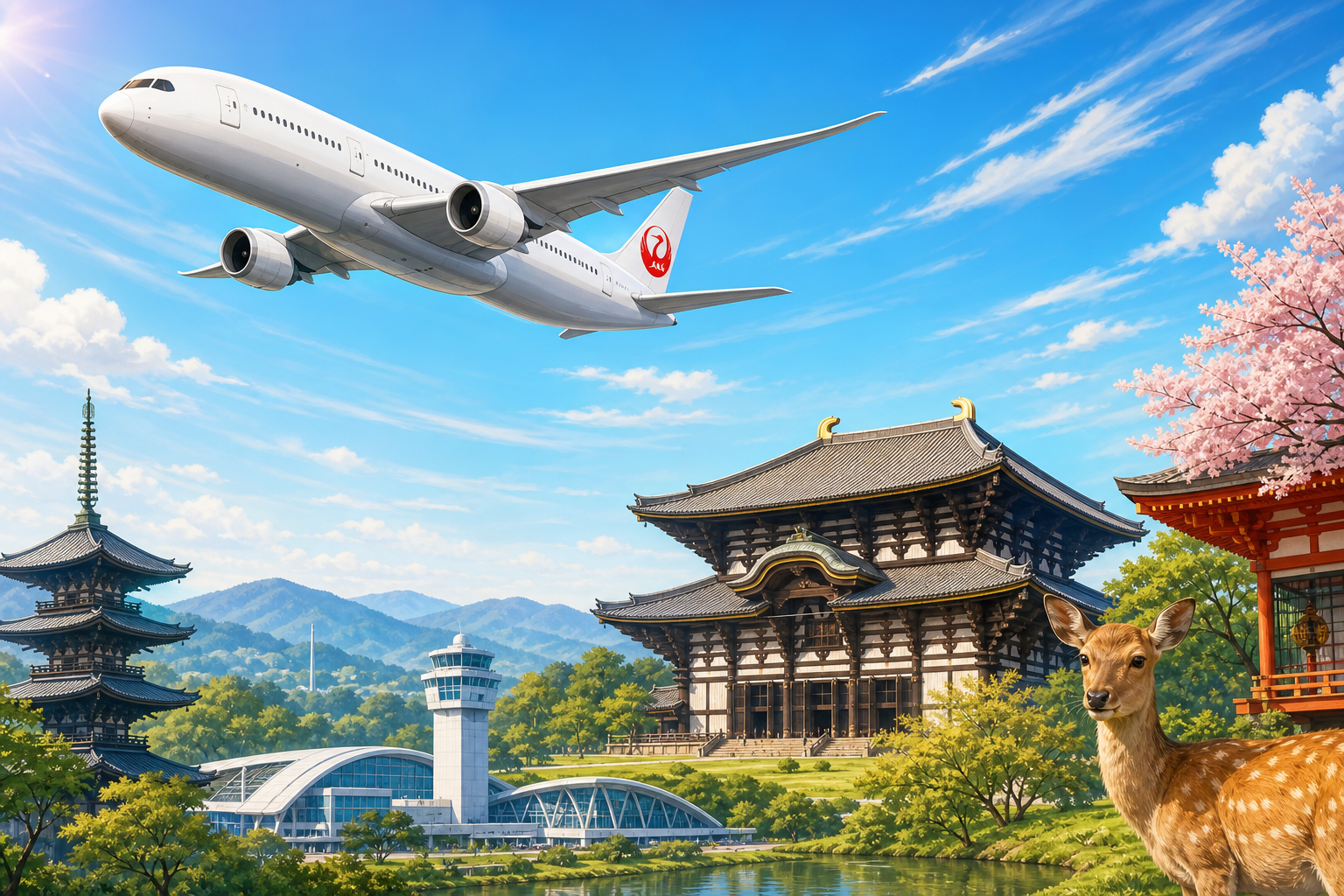 JAL 奈良県行きのおトクな航空券はある?